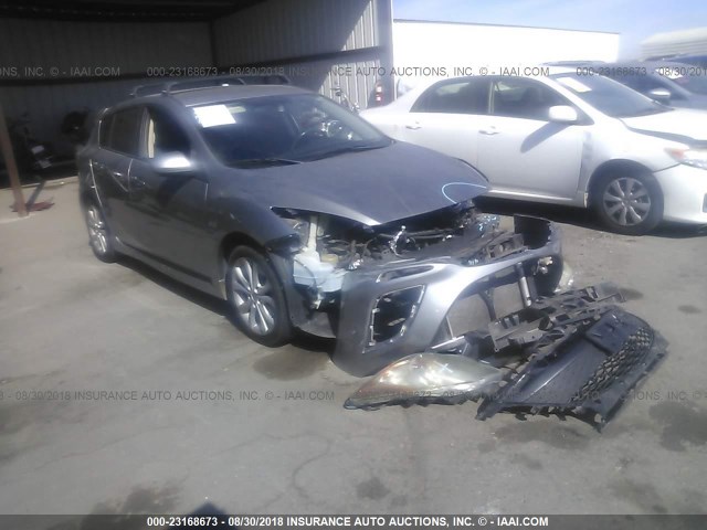 JM1BL1K6XB1462229 - 2011 MAZDA 3 S GRAY photo 1