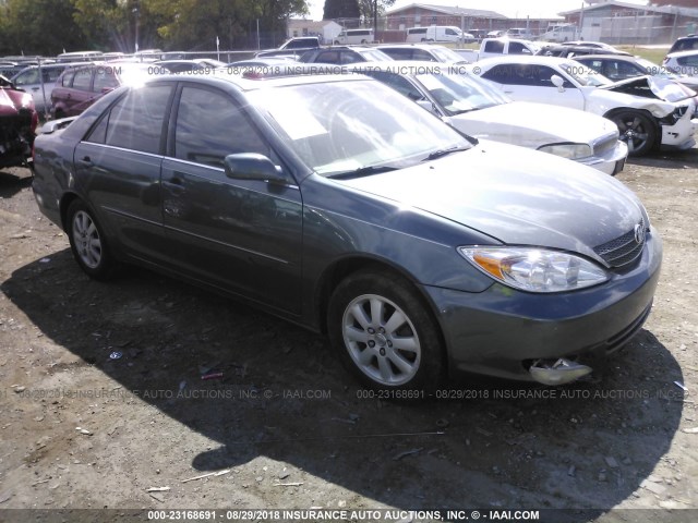 4T1BE30K83U663015 - 2003 TOYOTA CAMRY LE/XLE/SE GREEN photo 1