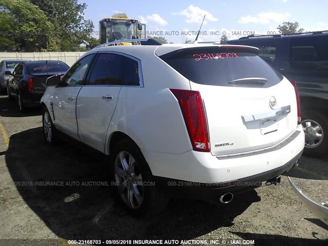 3GYFNFEY5BS584608 - 2011 CADILLAC SRX PREMIUM COLLECTION WHITE photo 3