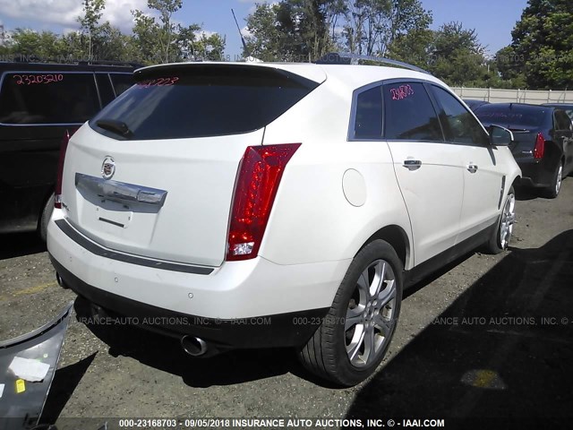 3GYFNFEY5BS584608 - 2011 CADILLAC SRX PREMIUM COLLECTION WHITE photo 4