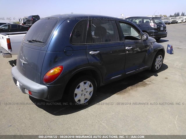 3C4FY48B12T232998 - 2002 CHRYSLER PT CRUISER CLASSIC BLUE photo 4