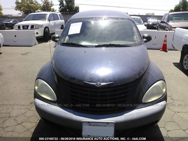 3C4FY48B12T232998 - 2002 CHRYSLER PT CRUISER CLASSIC BLUE photo 6