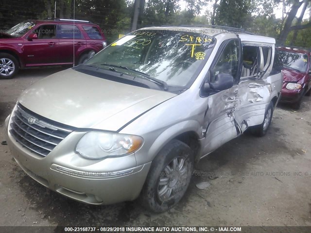 2C4GP54L65R469568 - 2005 CHRYSLER TOWN & COUNTRY TOURING TAN photo 2