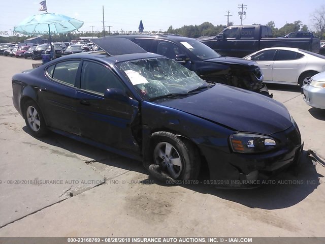 2G2WP552681193045 - 2008 PONTIAC GRAND PRIX Navy photo 1