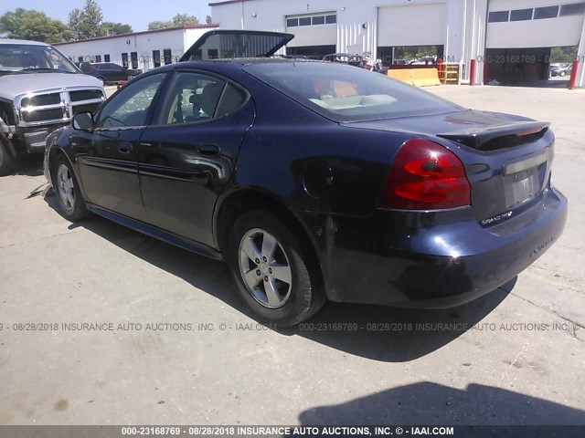 2G2WP552681193045 - 2008 PONTIAC GRAND PRIX Navy photo 3