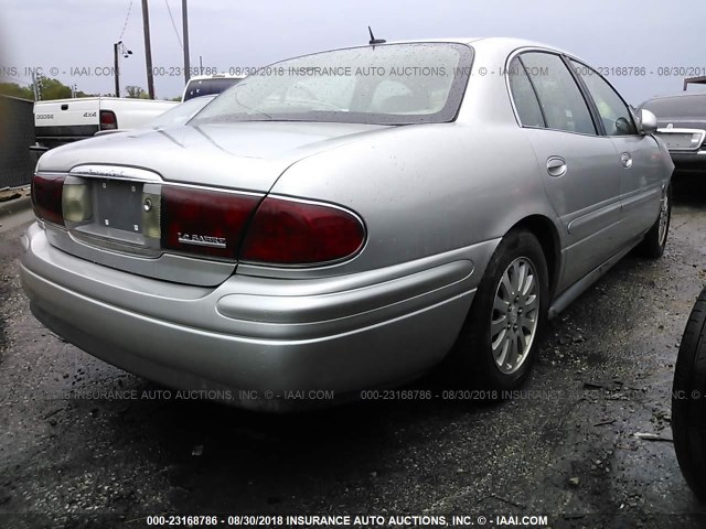 1G4HR54K15U251137 - 2005 BUICK LESABRE LIMITED SILVER photo 4