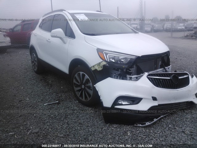 KL4CJBSB5HB042534 - 2017 BUICK ENCORE PREFERRED II WHITE photo 1