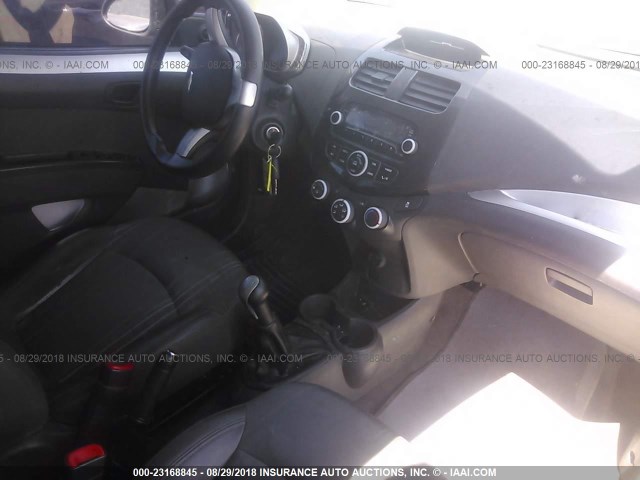 KL8CA6S92EC484549 - 2014 CHEVROLET SPARK LS BLACK photo 5