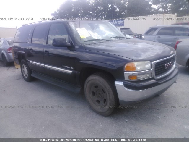 1GKFK16Z46J168697 - 2006 GMC YUKON XL K1500 BLACK photo 1