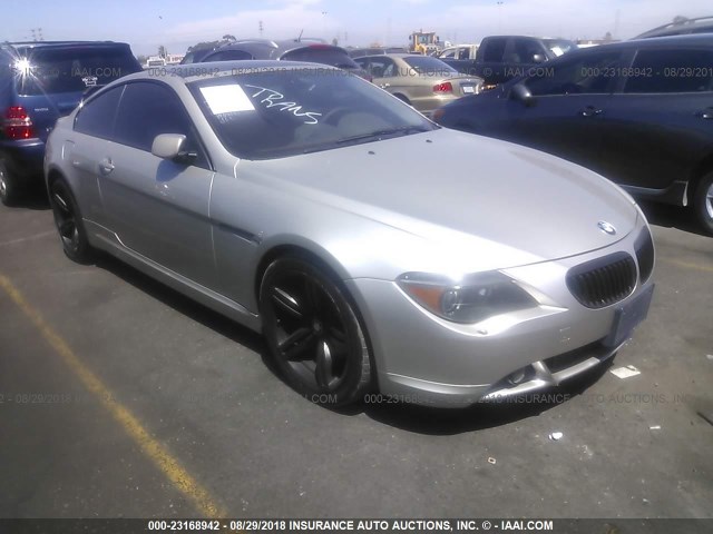 WBAEH73484B190210 - 2004 BMW 645 CI AUTOMATIC Champagne photo 1