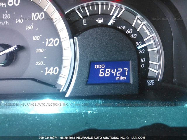 4T1BF1FK9DU284793 - 2013 TOYOTA CAMRY L/SE/LE/XLE შავი ფოტო 7