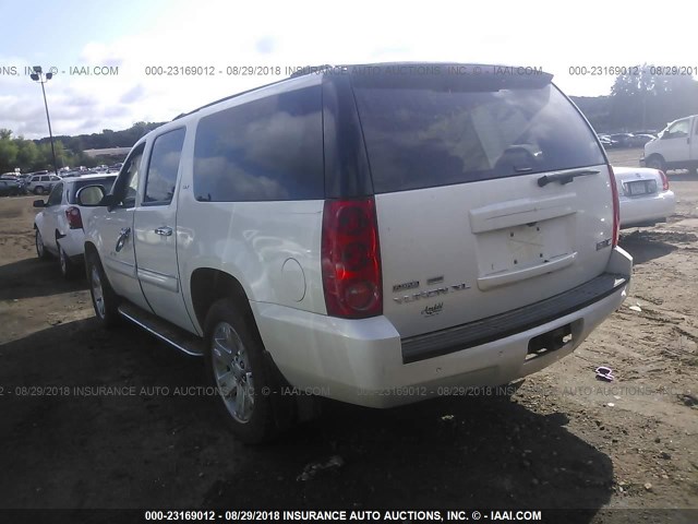 1GKFK16328R217914 - 2008 GMC YUKON XL K1500 WHITE photo 3