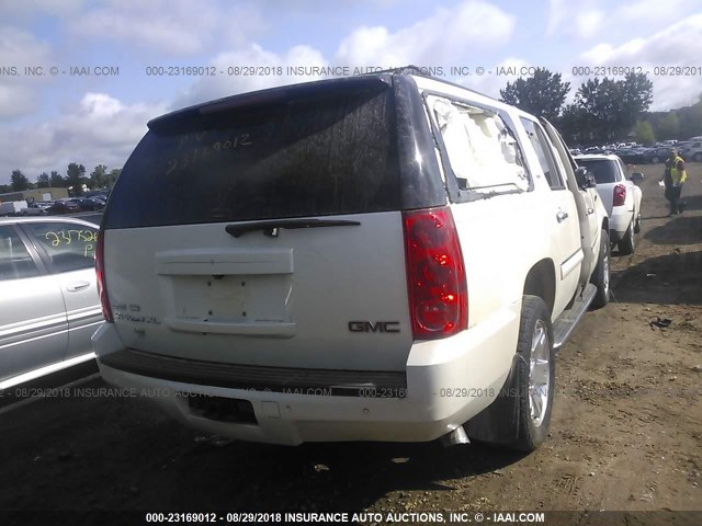 1GKFK16328R217914 - 2008 GMC YUKON XL K1500 WHITE photo 4