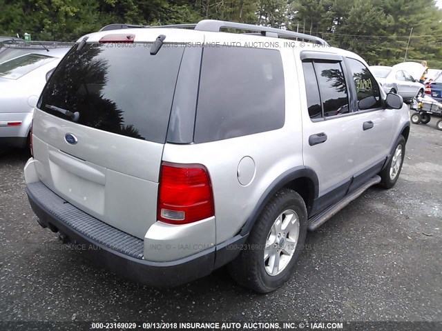 1FMZU73W63UA45179 - 2003 FORD EXPLORER XLT/XLT SPORT/NBX 银色 照片 4
