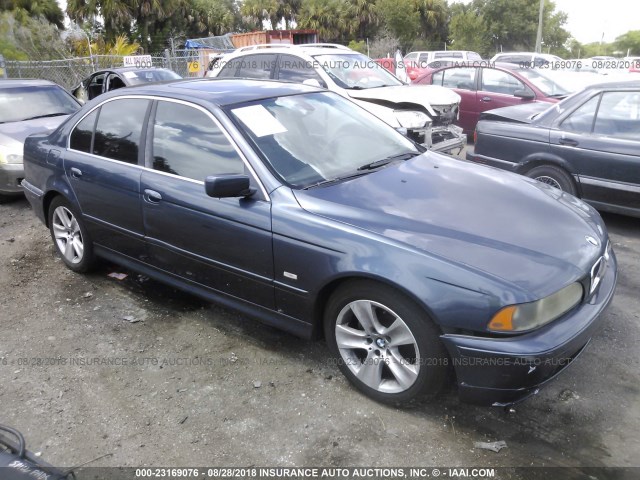 WBADT43413G024699 - 2003 BMW 525 I AUTOMATIC BLUE photo 1