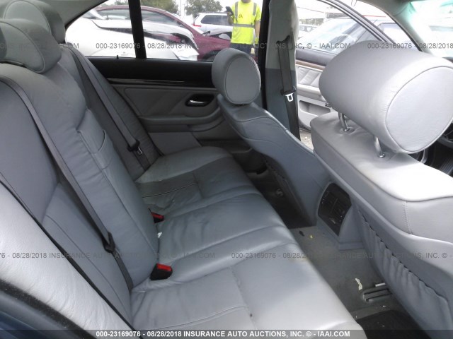 WBADT43413G024699 - 2003 BMW 525 I AUTOMATIC BLUE photo 8