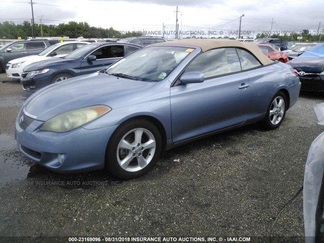 4T1FA38P46U103493 - 2006 TOYOTA CAMRY SOLARA SE/SLE Mavi foto 2