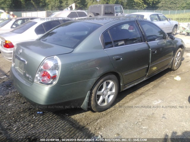 1N4BL11E85C148800 - 2005 NISSAN ALTIMA SE/SL/SE-R GREEN photo 4