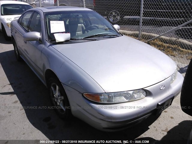 1G3NF52E4YC389634 - 2000 OLDSMOBILE ALERO GLS 银色 照片 1