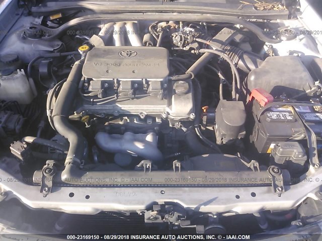 2T1CF22P4YC419598 - 2000 TOYOTA CAMRY SOLARA SE/SLE ნაცრისფერი ფოტო 10