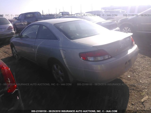 2T1CF22P4YC419598 - 2000 TOYOTA CAMRY SOLARA SE/SLE ნაცრისფერი ფოტო 3