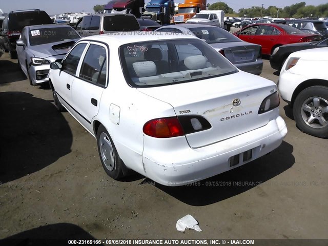 1NXBR12E6YZ357616 - 2000 TOYOTA COROLLA VE/CE/LE 白色 照片 3
