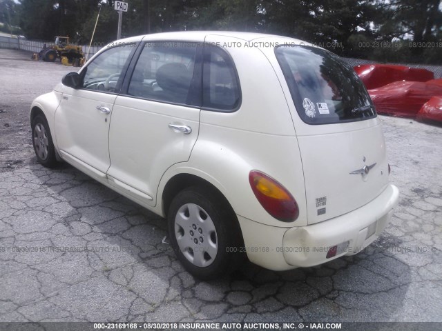 3C4FY58B65T608041 - 2005 CHRYSLER PT CRUISER TOURING WHITE photo 3