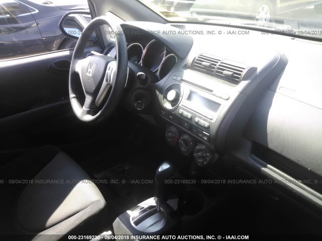 JHMGD38627S028635 - 2007 HONDA FIT S 黑色 照片 5