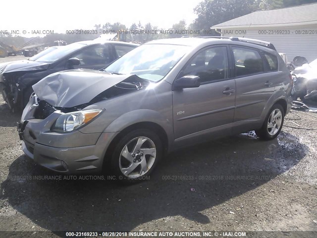 5Y2SL62834Z415143 - 2004 PONTIAC VIBE GRAY photo 2