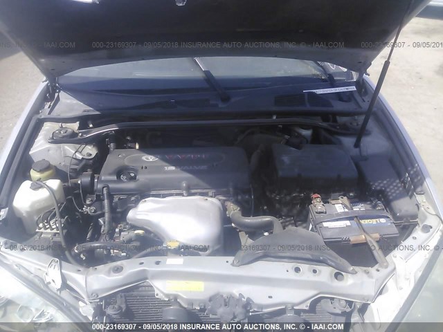 4T1BE32K35U572122 - 2005 TOYOTA CAMRY LE/XLE/SE 银色 照片 10