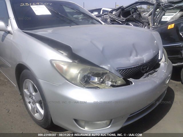 4T1BE32K35U572122 - 2005 TOYOTA CAMRY LE/XLE/SE 银色 照片 6
