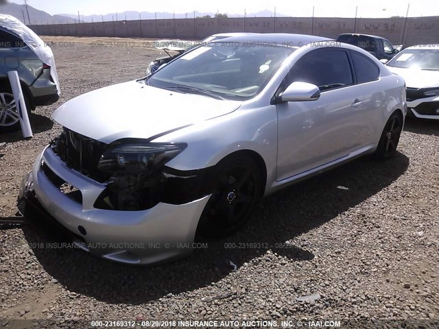 JTKDE167380260863 - 2008 TOYOTA SCION TC 银色 照片 2