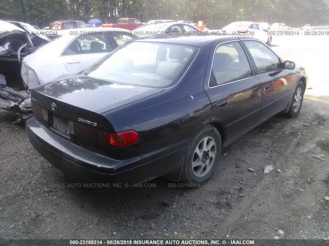 4T1BG22K71U075864 - 2001 TOYOTA CAMRY CE/LE/XLE 黑色 照片 4