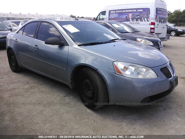 1G2ZF57B984243180 - 2008 PONTIAC G6 VALUE LEADER/BASE Light Blue photo 1