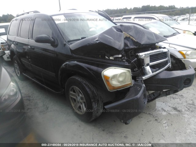 1D4HD38NX6F187782 - 2006 DODGE DURANGO SXT BLACK photo 1