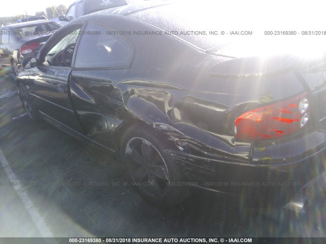 6G2VX12U35L397448 - 2005 PONTIAC GTO BLACK photo 6