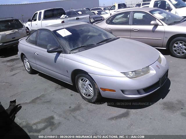 1G8ZY1270YZ129096 - 2000 SATURN SC2 SILVER photo 1