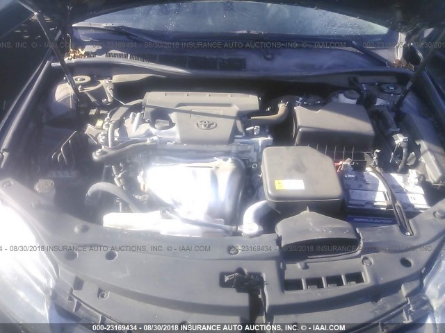 4T1BF1FK4HU384466 - 2017 TOYOTA CAMRY LE/XLE/SE/XSE BLACK photo 10