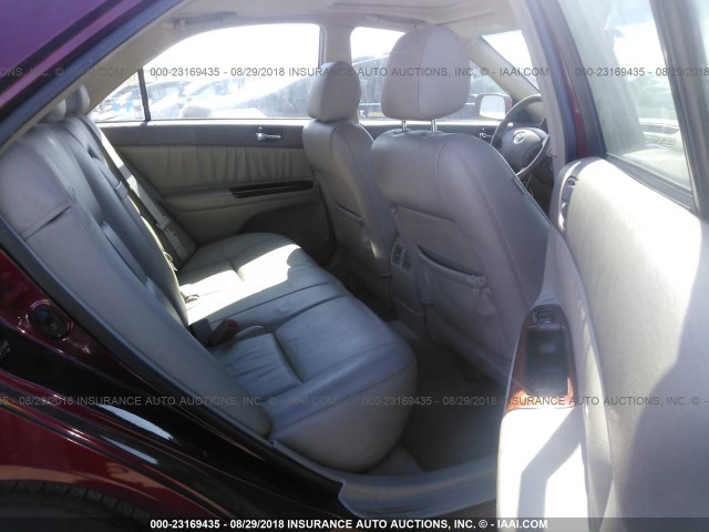 4T1BF30K36U114761 - 2006 TOYOTA CAMRY LE/XLE/SE 栗色 照片 8