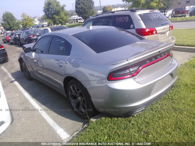 2C3CDXCT1GH104393 - 2016 DODGE CHARGER R/T GRAY photo 3