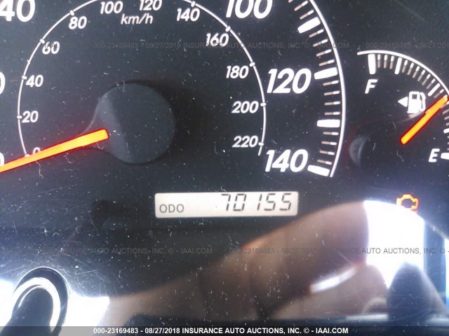 4T1BE32K25U090516 - 2005 TOYOTA CAMRY LE/XLE/SE Qızıl foto 7