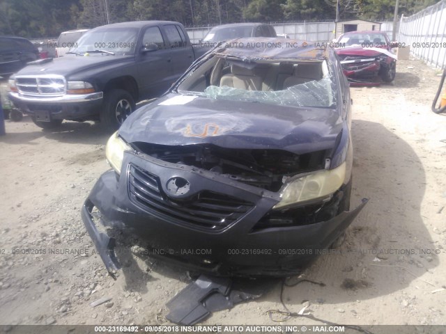 4T1BE46KX8U764965 - 2008 TOYOTA CAMRY CE/LE/XLE/SE BLACK photo 6