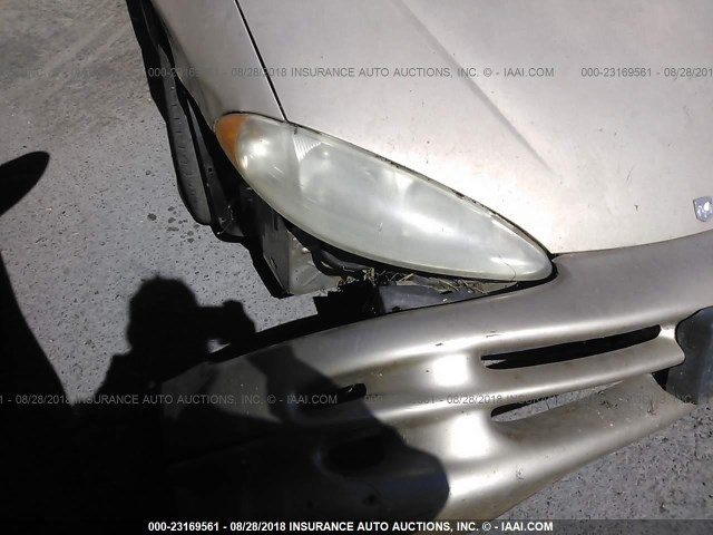 2B3HD46R8YH274446 - 2000 DODGE INTREPID GOLD photo 6