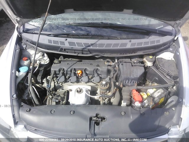 1HGFA16928L093862 - 2008 HONDA CIVIC EXL 银色 照片 10