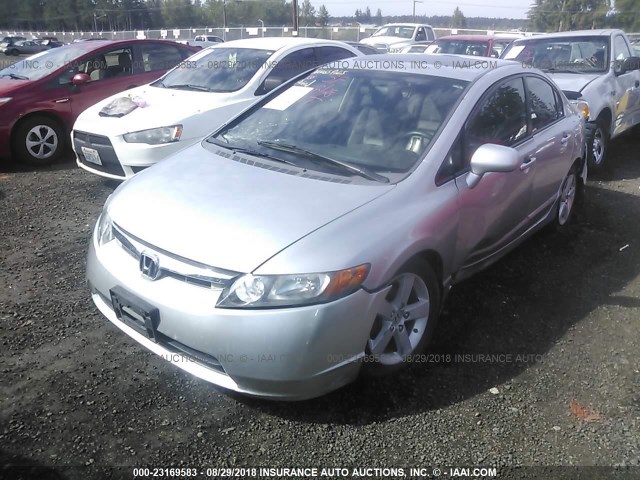 1HGFA16928L093862 - 2008 HONDA CIVIC EXL 银色 照片 2