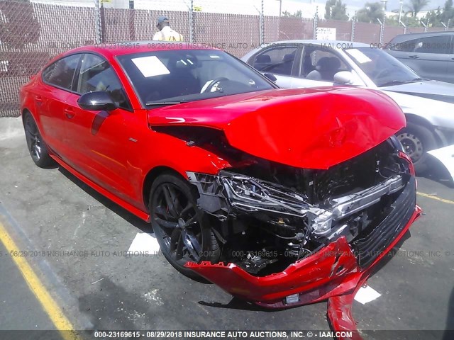 WAUW3AFC6JN042375 - 2018 AUDI A7 COMPETITION PRESTIGE RED photo 1