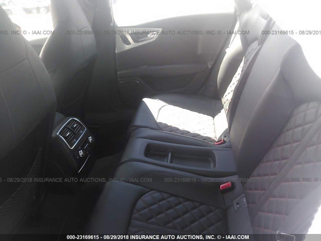 WAUW3AFC6JN042375 - 2018 AUDI A7 COMPETITION PRESTIGE RED photo 8