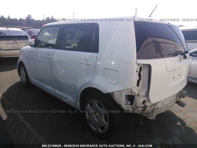 JTLKE50E281049391 - 2008 TOYOTA SCION XB Blanco foto 3