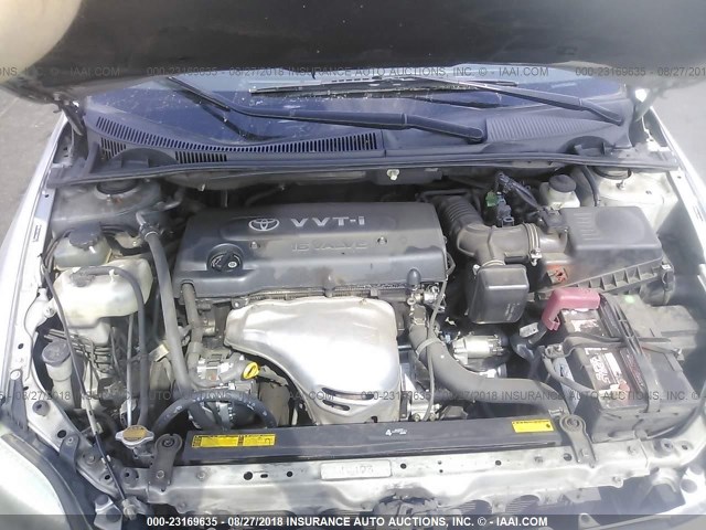 JTKDE177460065317 - 2006 TOYOTA SCION TC 银色 照片 10