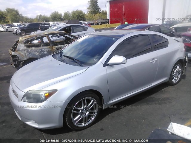 JTKDE177460065317 - 2006 TOYOTA SCION TC 银色 照片 2